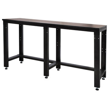 65" Work Bench With MDF Work Surface, Grey