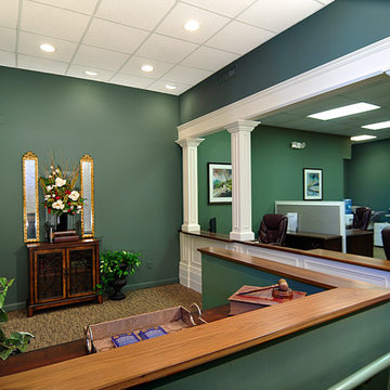 Law firm - happy employees and clients - work well in beautiful surroundings -