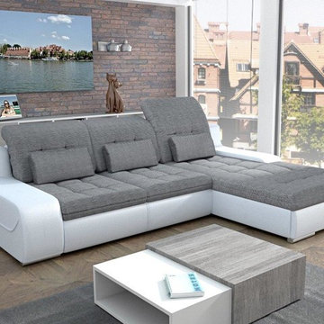 European sectional sleeper sofa GIORGIO