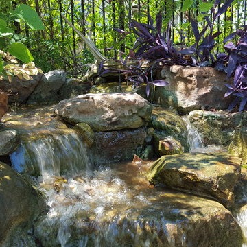Disappearing, Pondless Waterfall Ideas for your Austin/ Central Texas Landscape