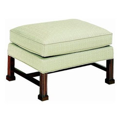 Hickory Chair Ottomans and Benches - Footstools And Ottomans
