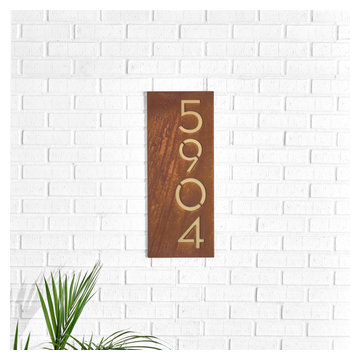Wall Mounted Address Signs