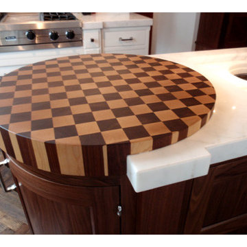 End-Grain Butcher-block Worktops