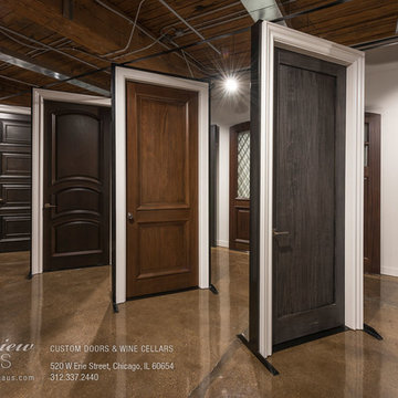 Glenview Haus Showroom – Custom Doors, Wine Cellars & Cabinets