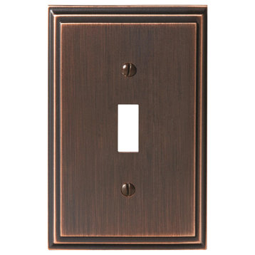 Amerock 1 Toggle Wall Plate, Oil-Rubbed Bronze