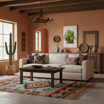 A Collection of Cacti Southwestern/Desert Modern Wall Art