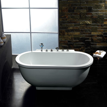 Ariel Platinum AM128 Whirlpool Bathtub