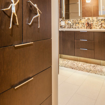 Dramatic Bathroom
