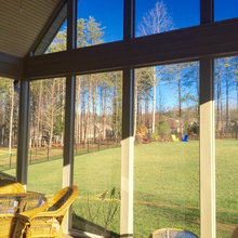 Open Gable Screen Porch