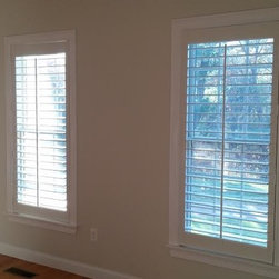 Plantation Shutters for Living Room - Interior Shutters