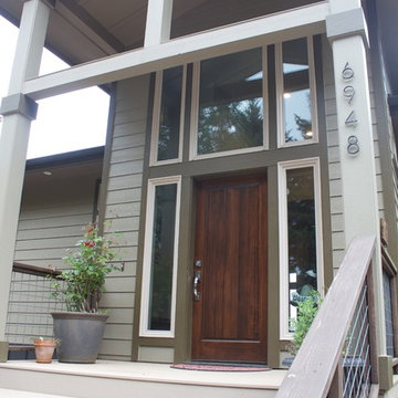 Custom Homes Exteriors in Salem, Oregon built by Mike Riddle Construction