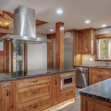 A Symphony of Digital Wellness & Artisan Knotty Alder Craftsmanship