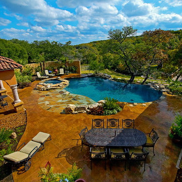 Anaqua Springs/Boerne Natural Pool/Spa/Vanishing Edge