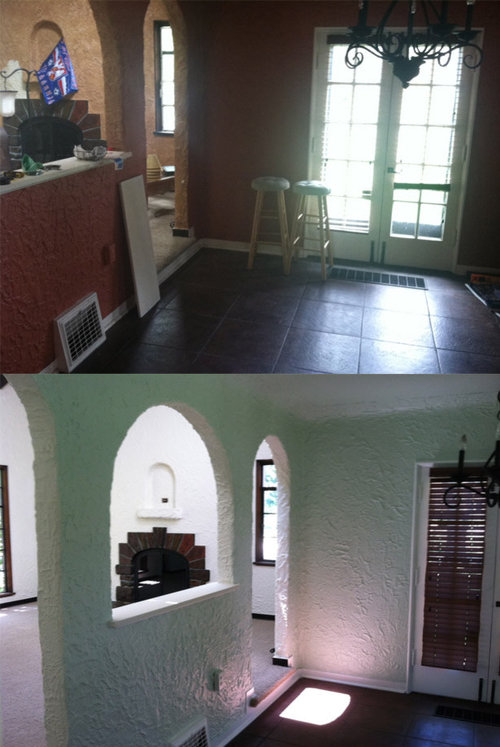 Trim dilemma in old spanish home