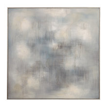 Abstract art kitchen