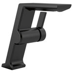 Delta - Delta Pivotal Single Handle Mid-Height Vessel Faucet, Matte Black, 699-BL-DST - The confident slant of the Pivotal Bath Collection makes it a striking addition to a bathroom�s contemporary geometry for a look that makes a statement. Delta faucets with DIAMOND Seal Technology perform like new for life with a patented design which reduces leak points, is less hassle to install and lasts twice as long as the industry standard*. You can install with confidence, knowing that Delta faucets are backed by our Lifetime Limited Warranty. *Industry standard is based on ASME A112.18.1 of 500,000 cycles.