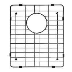 Lavello Protection Grids by Meir - Gunmetal Black - Kitchen Sink Accessories