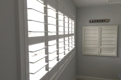 Solid vinly Plantation Shutters: PolyDesign