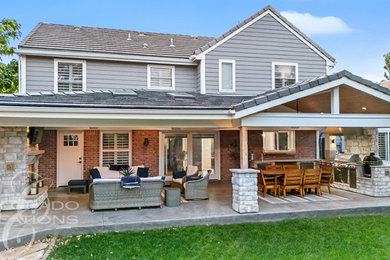 Example of a patio design in Denver