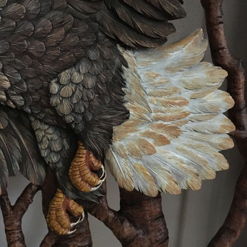 Eagle carved door 2019