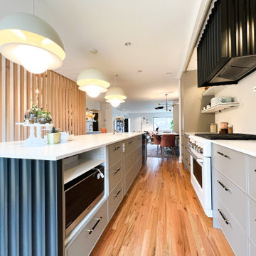 Shaker Slim Laminate Fronts - ABC Modern - Magnolia
