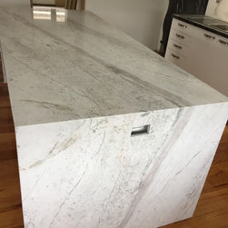 Pearl White Marble - Kitchen Countertops