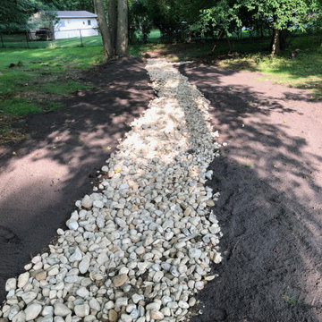 Shrewsbury Grading and Delaware River Stone Install