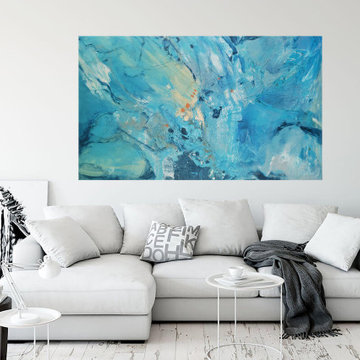 Proposed Art Placement- Art for Sale- 48" x72" Original Painting by Twyla Getter