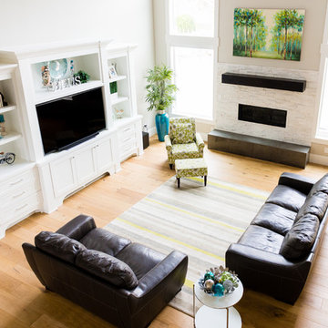 Energy-Efficient Windows in Family Room