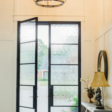 Elevate Your Foyer with Custom Double Iron Doors