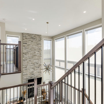 Emmett Road Custom Home - Living Room