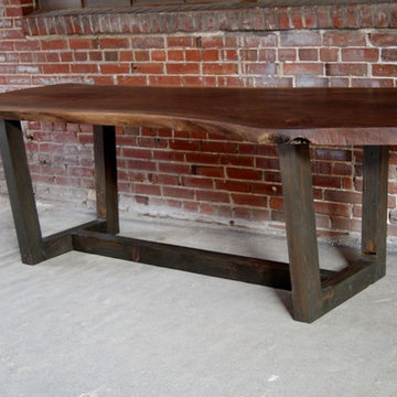 Walnut Slab Live Edge Table