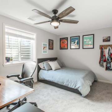Basement Transformation | Theater | Game Room | Guest Bedroom | Full Bathroom