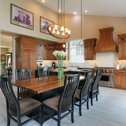 Rolling Meadows, Illinois - Transitional - Walnut Table Top - Table Tops And Bases