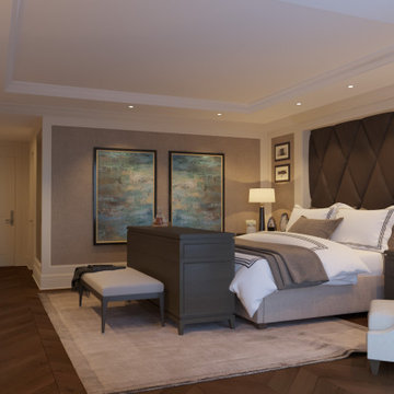 Guest Bedroom. Private Residence Light option.