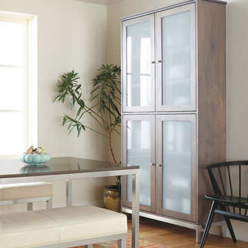 Linear Modular Custom Cabinet by R&B
