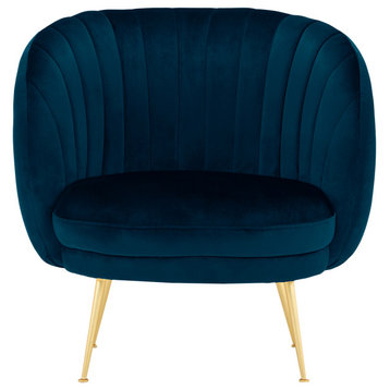 Tux 32" Fabric Chair, Revel