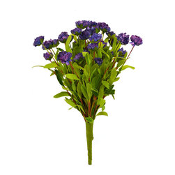 Shea's Wildflower - 16" Globe Parchment Amaranth Bush, Lavender - Artificial Flower Arrangements