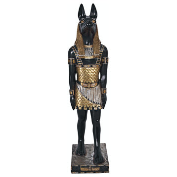 Egyptian Jackal-God Anubis Statue