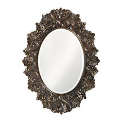 www.essentialsinside.com: hamilton oval framed wall mirror - Wall Mirrors