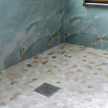 Blue Luxe Bathroom