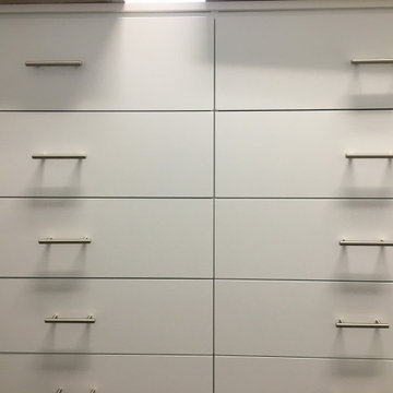 Master closets with windows