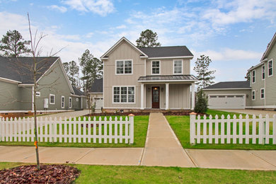 Example of an exterior home design in Other