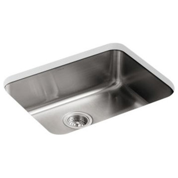 Kohler Undertone 23" X 17-1/2" X 7-5/8" Extra-Large Squared Kitchen Sink