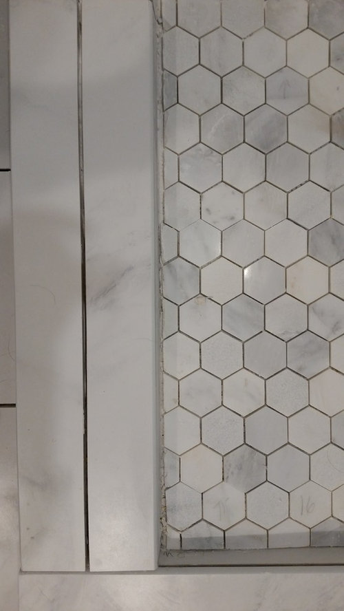 Hexagonal Tile Should I Have It Redone, How To Install Hexagon Tile Shower Floor