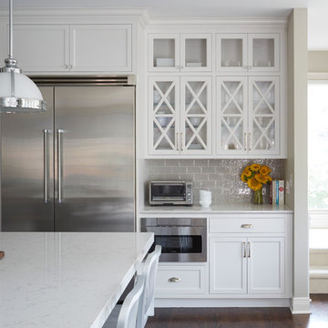 White and Grey Kitchen Magic