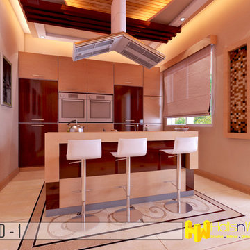 House Interior Design in Multan by Halls n Walls