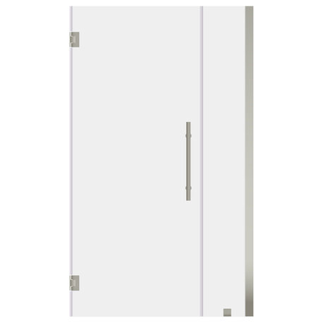 Swing Out Shower Door Ultra-E, Brushed Nickel, 42-43"x72"