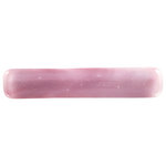 Glass Storm Studios - Pink Carnation Handmade Pull - Knobs measure approximately 1.25" square and pulls measure approximately .75" x 4.25" with a 3" center to center. Hardware has a brushed nickel finish and uses a standard 8-32 screw.