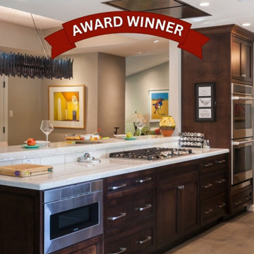 Modern Entertainers Kitchen